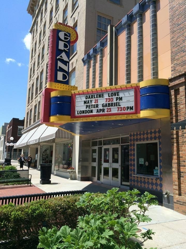 Grande Theater sign and building image