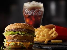 Big mac, fries, coca cola